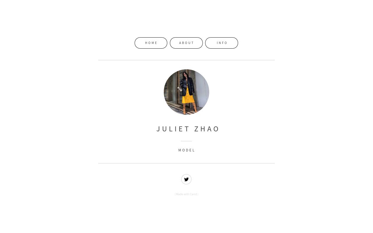 Carrd profile picture for @juliet